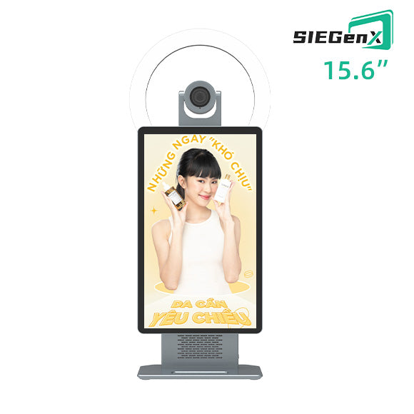 Màn hình phát sóng trực tiếp 15.6 inch - Android 12 - Độ phân giải 50 triệu điểm ảnh - Cảm ứng đa điểm 10 điểm