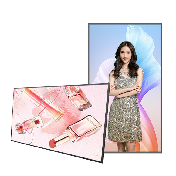 Load image into Gallery viewer, 43" Digital signage - 4K UHD - AI Integration - Non-touch - Android 12 - Wall-mounted