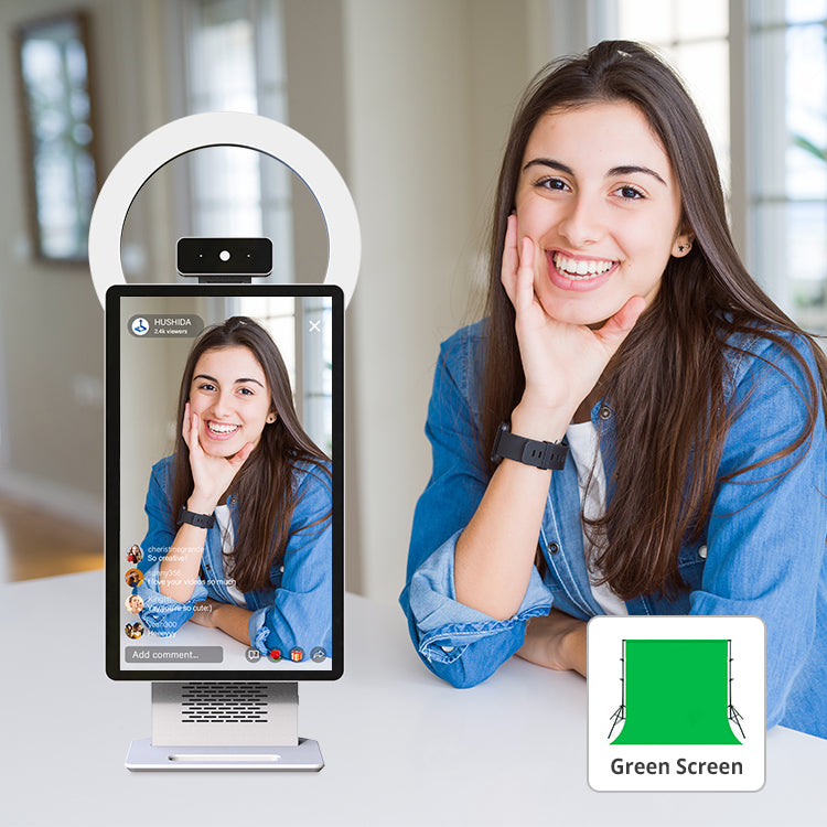 Load image into Gallery viewer, 15.6" All-In-One Livestream Commerce Device with Camera H2