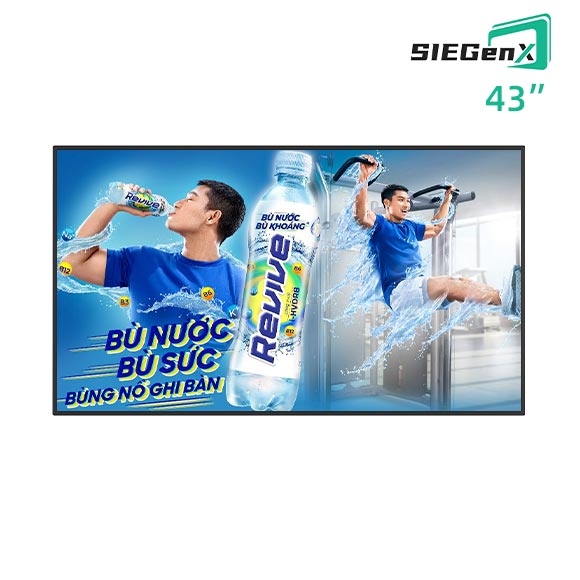 Màn hình kỹ thuật số treo tường 43 inch 4K UHD