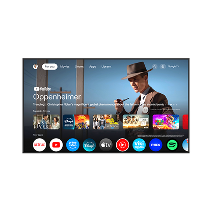 55" 4K IP55 Waterproof TV - Compatible with Google TV