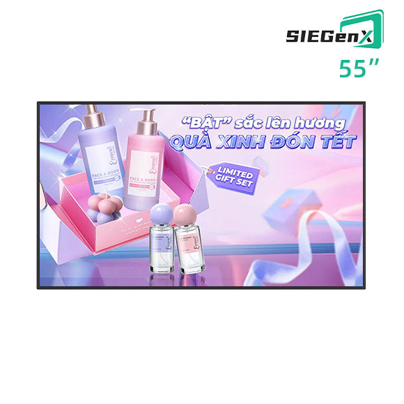 Màn hình kỹ thuật số treo tường 55 inch 4K UHD