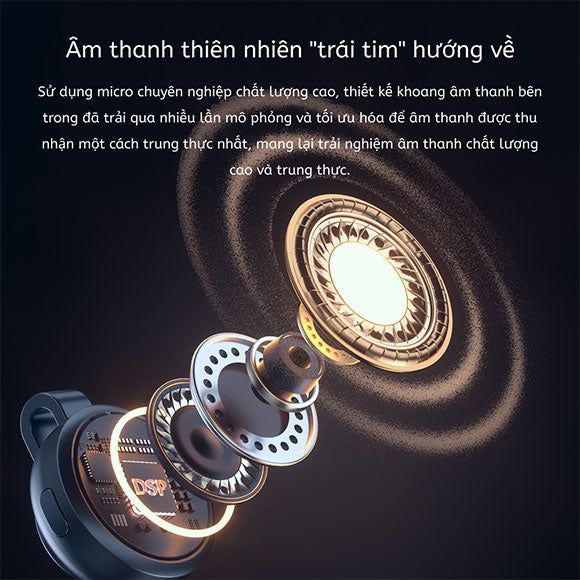Micro cài áo không dây